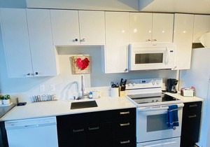 Highrise Studio w/ views and nearby shopping