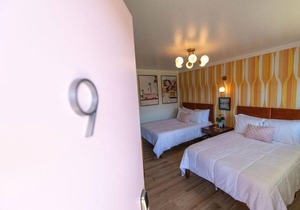 Hippie Room At The Groovy Nomad Motel