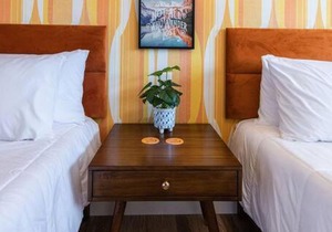 Hippie Room At The Groovy Nomad Motel