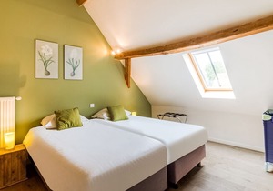 Historic Farmhouse in the middle of polder landscape, Damme
