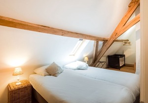 Historic Farmhouse in the middle of polder landscape, Damme