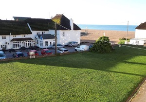 Historical Jurassic Coastline and small fishing harbour