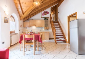 Holiday Apartment "Bamby - Vioz" with Balcony, Garden & Mountain View