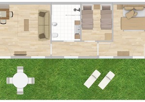Holiday Apartment 'Deluxe' with Mountain View, Balcony & Wi-Fi in the ApartHotel Christine