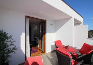 Holiday apartment with air conditioning