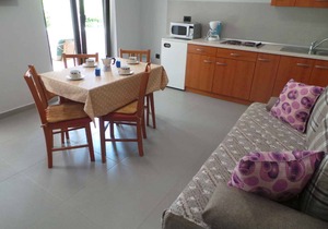 Holiday apartment with air conditioning
