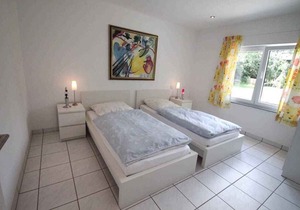 Holiday apartment with underfloor heating, fireplace and terrace