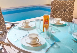 Holiday Home “Montferrutx” with Ocean View, Mountain View, Pool, Terrace & WiFi; Parking Available in the Street