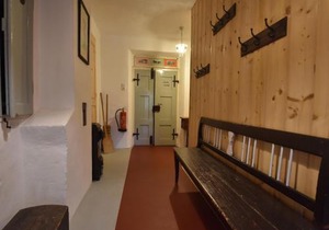 Holiday home in a quiet authentic mountain village with a view of the surrounding hills