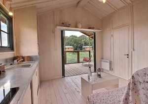Holiday home in the park close to the sea