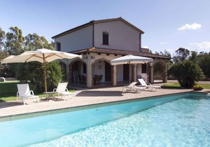 Holiday home with air conditioning
