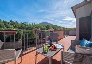 Holiday home with air conditioning