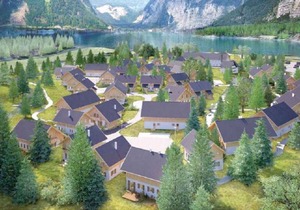 Holiday home with indoor pool, spa, children's playground and a private sauna in the holiday village