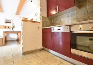Holiday home with beautiful view on the village