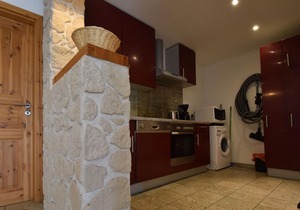 Holiday home with beautiful view on the village