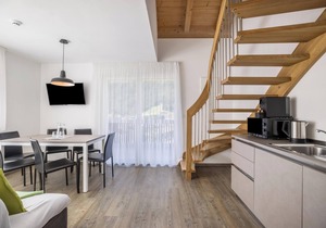 Holiday Apartment "Set Residenz Bun Sté" with Mountain View, Whirlpool, Sauna & Balcony