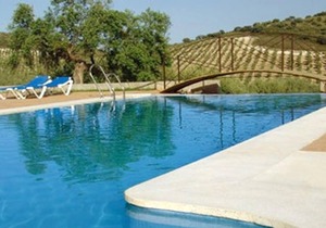 Homerez - Nice house for 6 ppl. with shared pool and terrace at Estepa