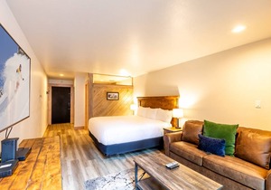 Hotel room in Timber Creek Lodge