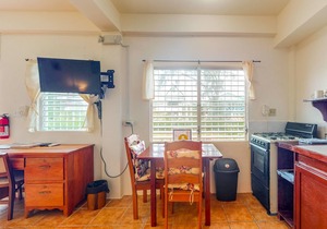 Hotel-style studio with kitchen, picnic area, free bikes, WiFi & partial AC