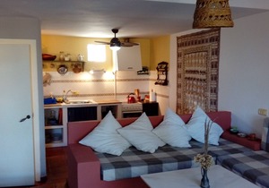 House in Rodalquilar Valley with terrace and sea views