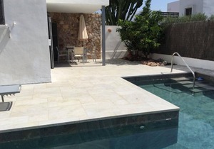 House with 3 bedrooms and 3 bathrooms, private pool, large solarium in Rodalquilar