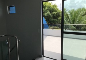HOUSE WITH POOL IN BARRA DE SÃO MIGUEL, 300m from the beach