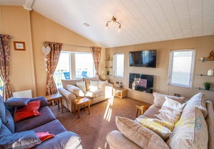 Huge Lodge Sleeps 8 - Camber Sands Holiday Park - Views of Marsh - Washing Machine / Dishwasher