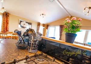 Huge Lodge Sleeps 8 - Camber Sands Holiday Park - Views of Marsh - Washing Machine / Dishwasher