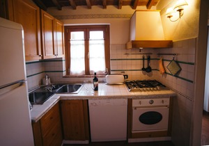 I Tigli #7, first floor flat with one bedroom in Montepulciano area. WiFi & pool