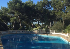 ideal 4 people, sea view in residence with pool and tennis