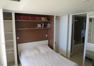 ideal 4 people, sea view in residence with pool and tennis
