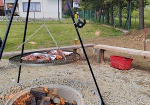II Bike'owy Domek z fińską balią nad jeziorem czorsztyńskim - 400m od jeziora i ścieżki rowerowej