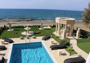 Imagine Renting Your Own 5-Star Private Cyprus Villa on the Beach, Paphos Villa 1410
