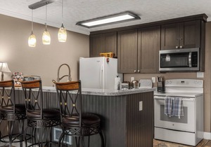 Immaculate condo in the heart of Whitefish Mountain Resort Village -Skiing is just a few steps away