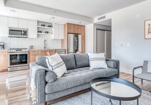Impeccable Oakland 1BR w/AC, W/D, Sky Deck, next to BART, by Blueground