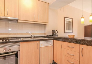 In a well-maintained residential complex with community pool in Mijas Costa you will find this beaut