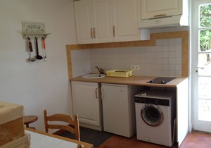 In villa, duplex 42 M2 center for 4 open terrace/garden parking space