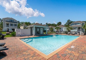 Incredible 4 bedroom beach house located in the Inlet Beach neighborhood of Pinewood Preserve.