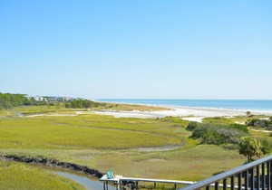 INCREDIBLE OCEAN AND MARSH VIEWS IN THIS BEAUTIFULLY DECORATED HOME!!!