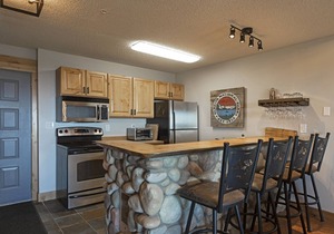 Incredible views and even better ski access! Newly remodeled ski condo