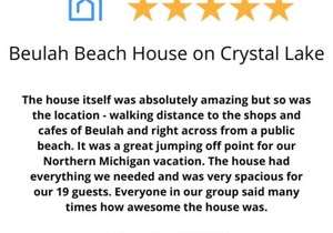 Inn at Beulah Beach on Crystal Lake