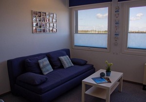 Inselblume 65 - vacation home by the sea, view to the marina