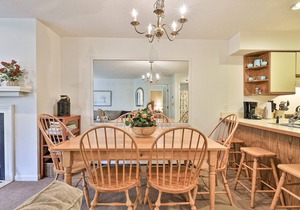 Inviting condo with a fireplace, hot tubs, pool, tennis & washer/dryer