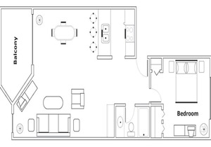 Island Seas Resort- 1 Bedroom Luxury Villa