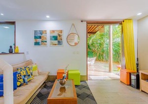 IT12 Lindo Bangalô Duplex 2 Suítes Pé na Areia, Itacimirim