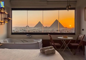 Jacuzzi Studio By The Historic Pyramids Apt4