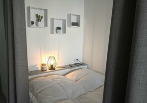 JUAN LES PINS Large New Studio 2018 Seafront 4 People
