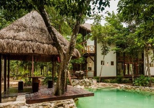 Jungle Chic Villa in Chemuyil
