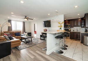 Just Renovated 3 BR/2 Bath/Parking & Downtown view