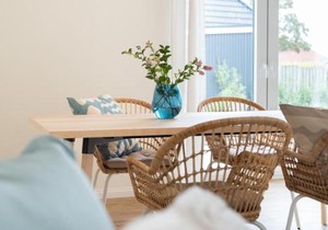 Küstenbutze im Beach-Style 2 Bedrooms, 2 Bäder , Garten, Terrasse, Top-Modern